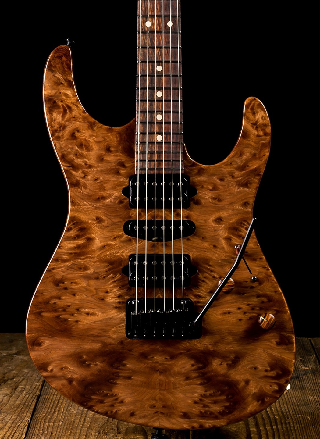 Suhr Modern Custom Burl Redwood Cocobolo Natural