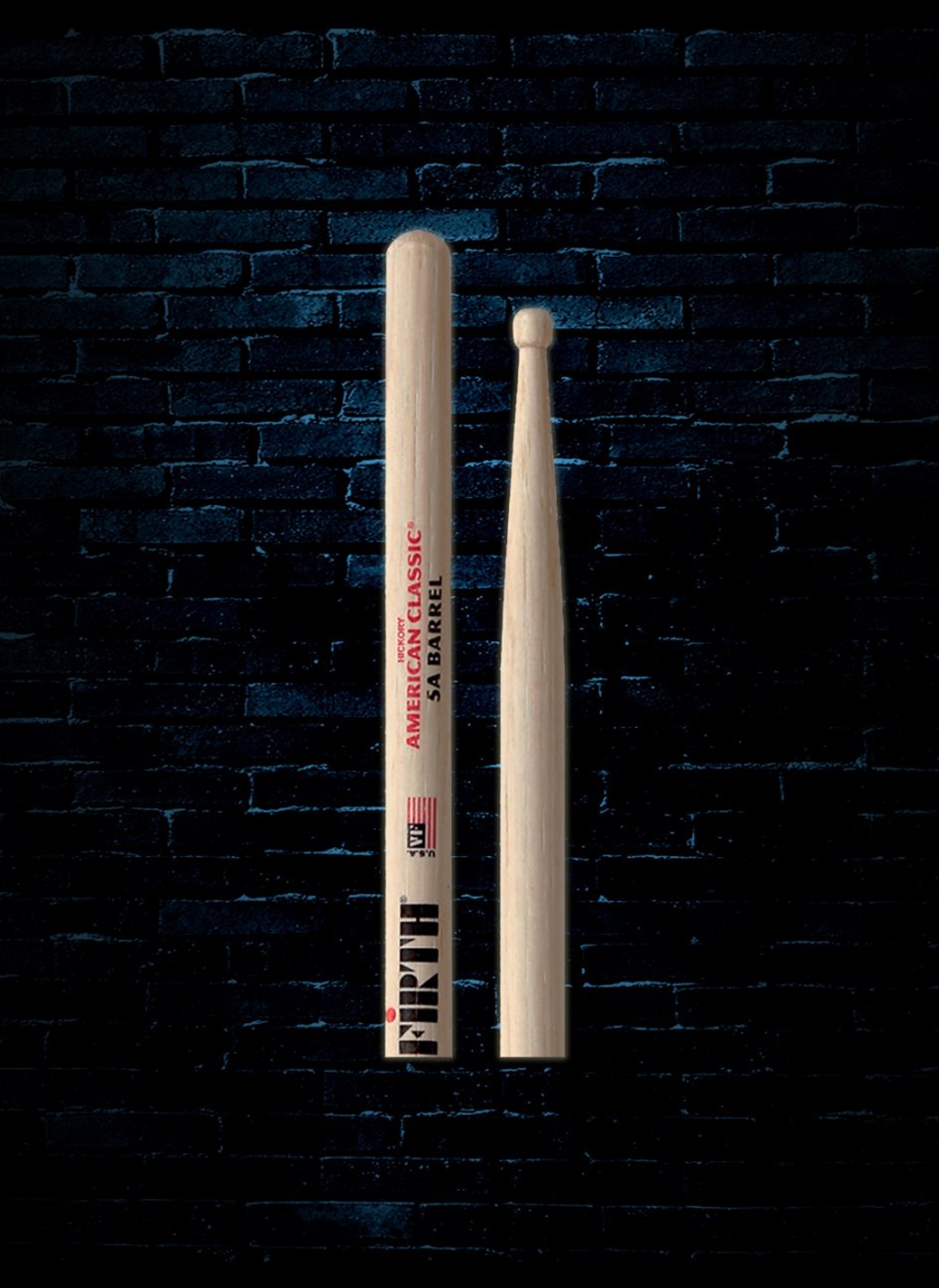 Vic Firth American Classic 5A Barrel Tip Sticks