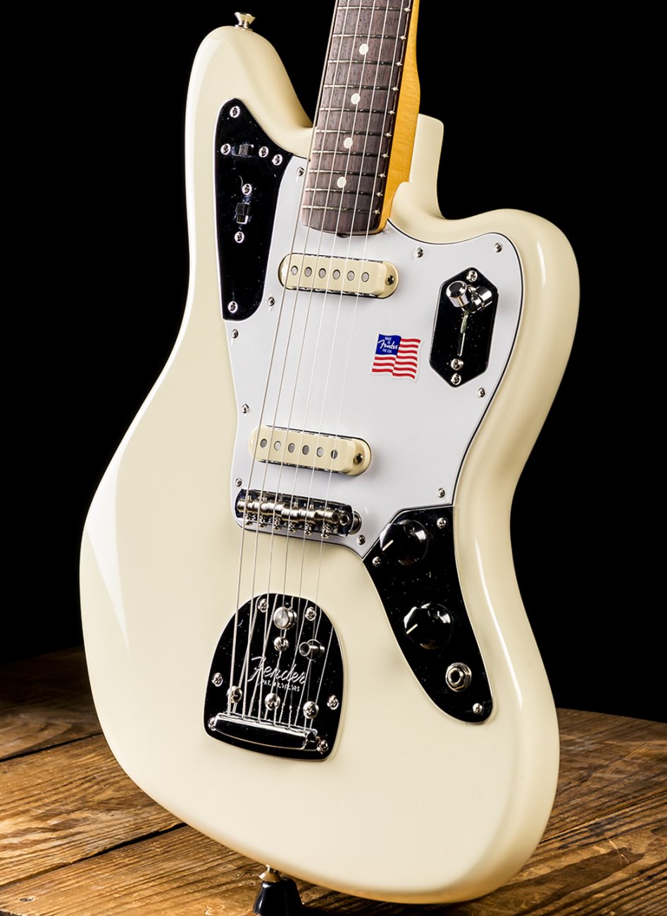 Fender Johnny Marr Jaguar - Olympic White | NStuffmusic.com