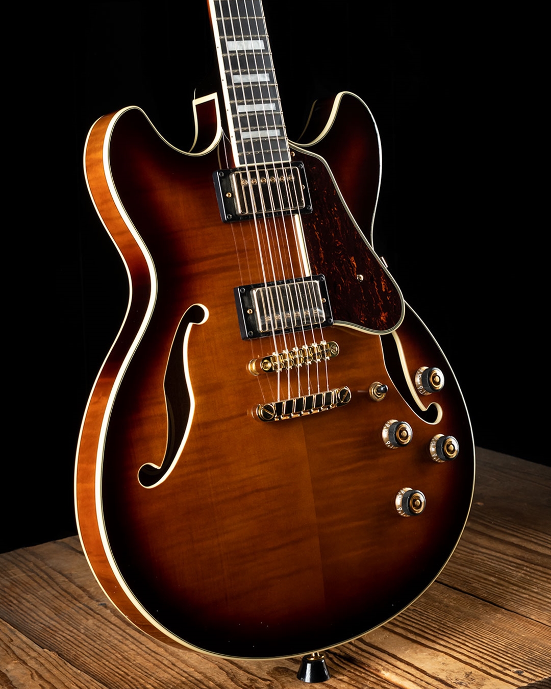 Ibanez Artcore Expressionist AS93FM Left-handed Semi-hollow Electric Guitar  - Violin Sunburst