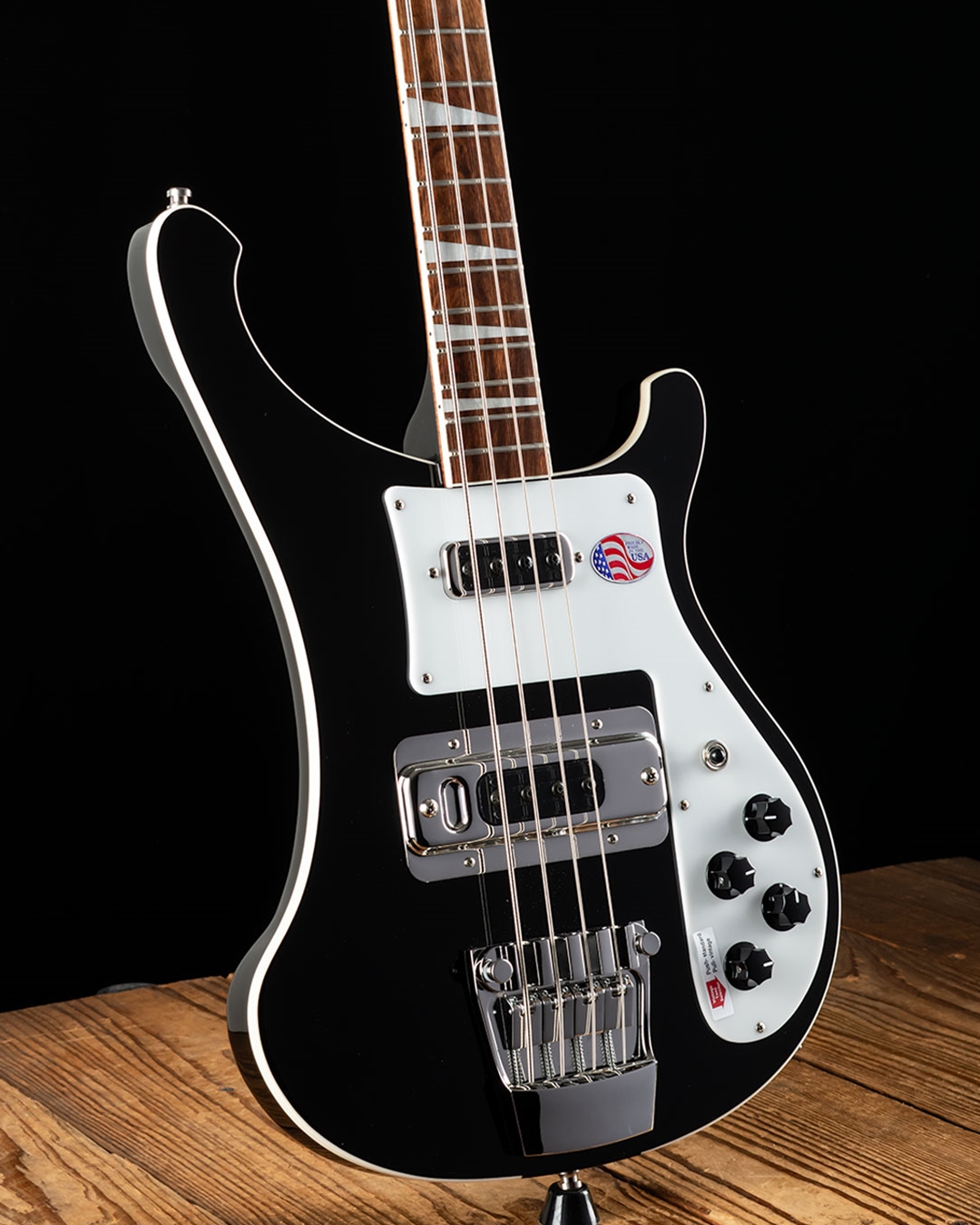 Rickenbacker 4003 Jetglo w/Black Binding & Hardware 1985