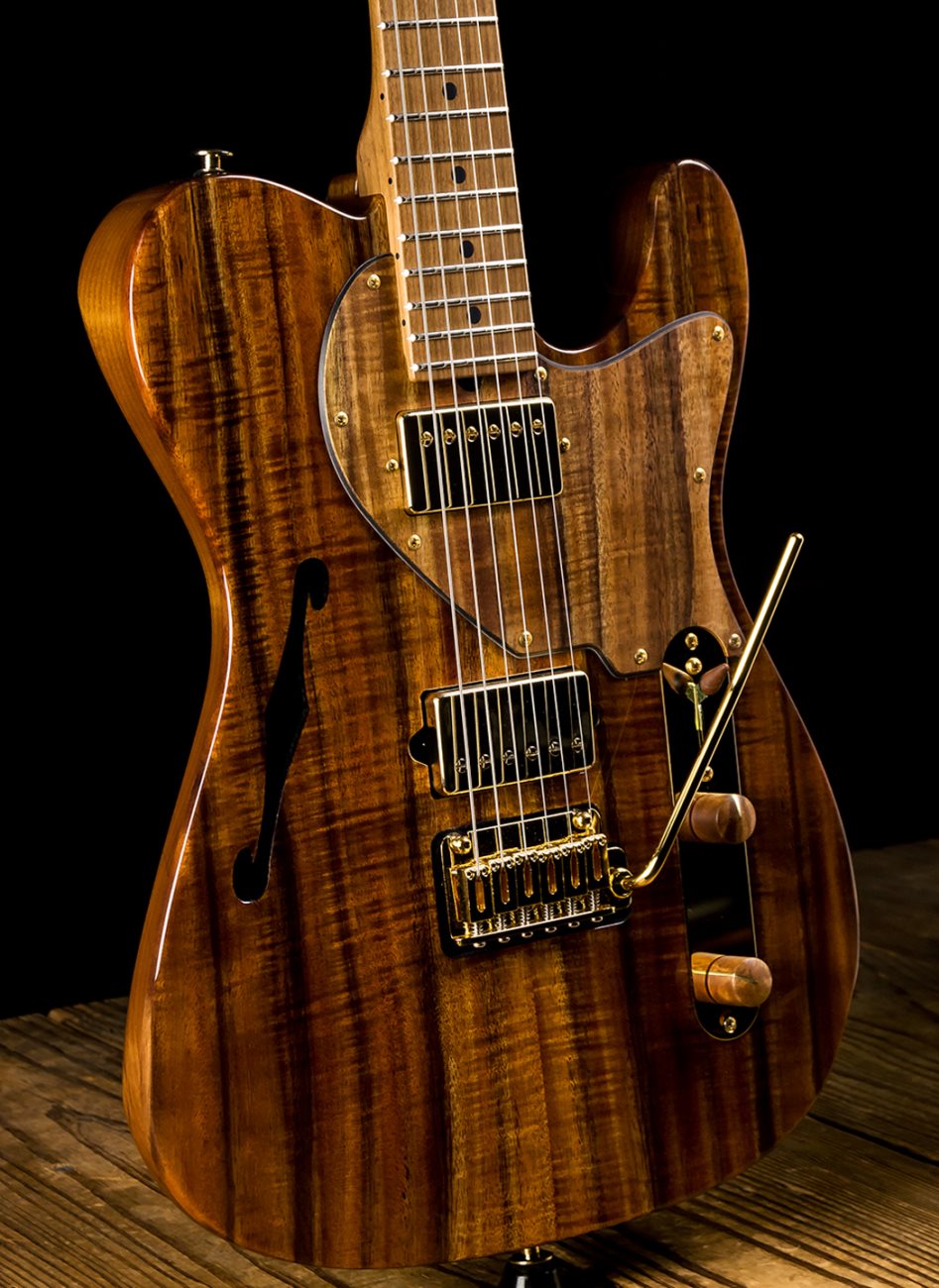 Suhr Custom Classic T Figured Koa/Roasted Alder - Natural
