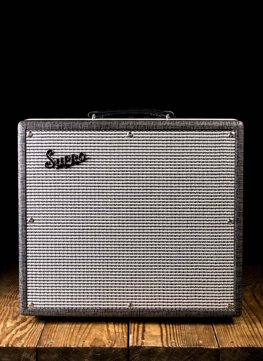 Supro 1695T Black Magick 25 Watt 1x12 Guitar Combo Black Rhino Hide