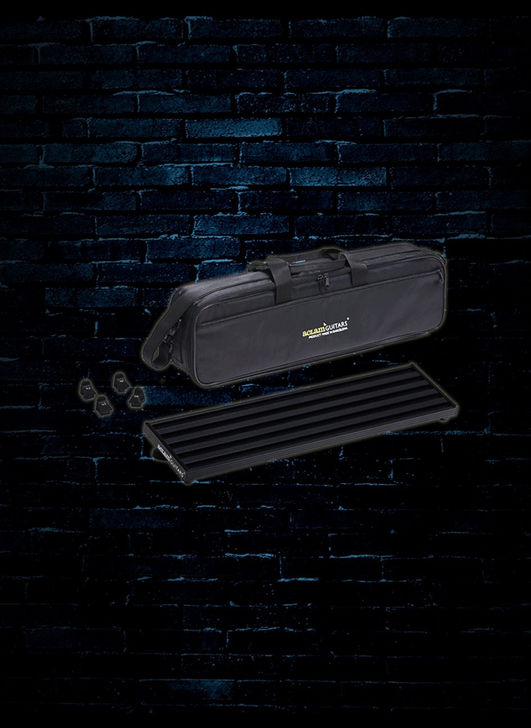 Aclam STS1SCBK Smart Track S1 Pedalboard with Softcase Black