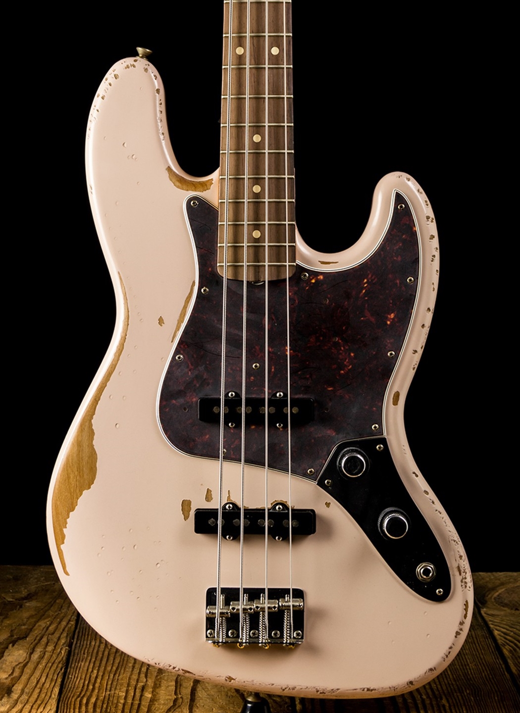 Fender Flea Jazz Bass ベース【メンテナンス済み】 Amazon.com: Fender Flea Jazz Bass - Roadworn Shell Pink Bundle