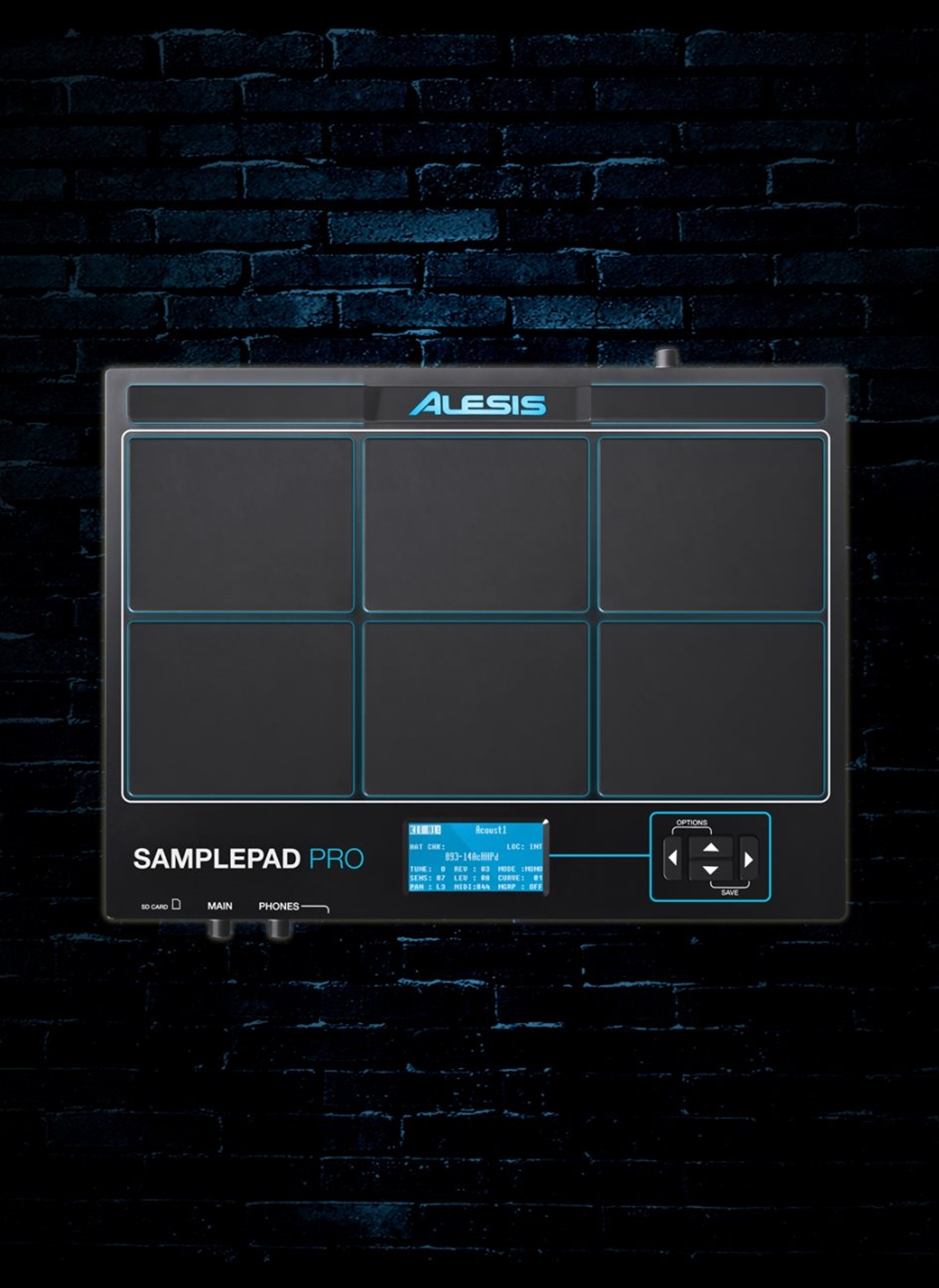 DJ機材 Alesis SAMPLEPAD PRO(8pad) Alesis SamplePad Pro 8-Pad Percussion and Sample Triggering