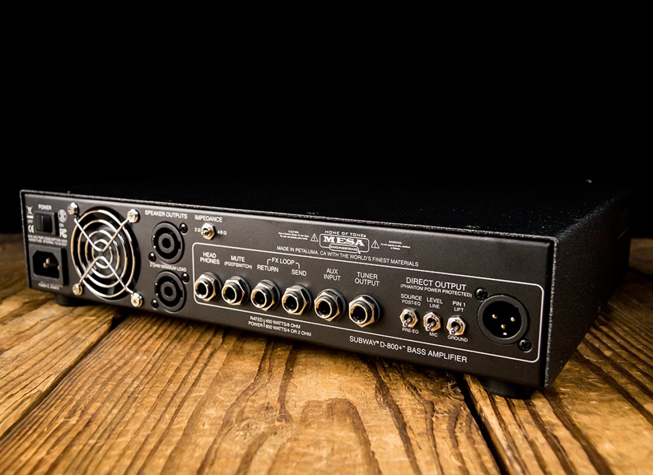 Mesa Boogie Subway D-800+ - 800 Watt Bass Head