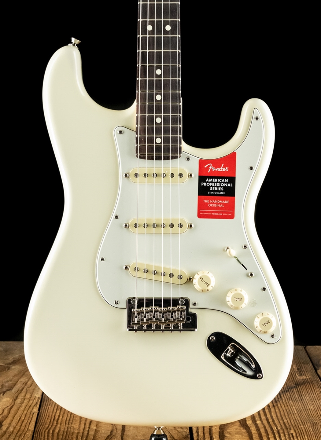 ギター Fender USA American Professional1 Fender American Professional Stratocaster - Olympic White