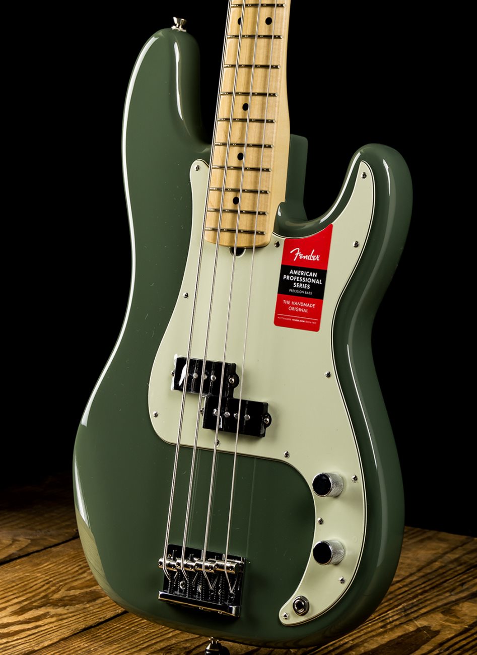 Fender American Professional Precision Bass - Antique Olive