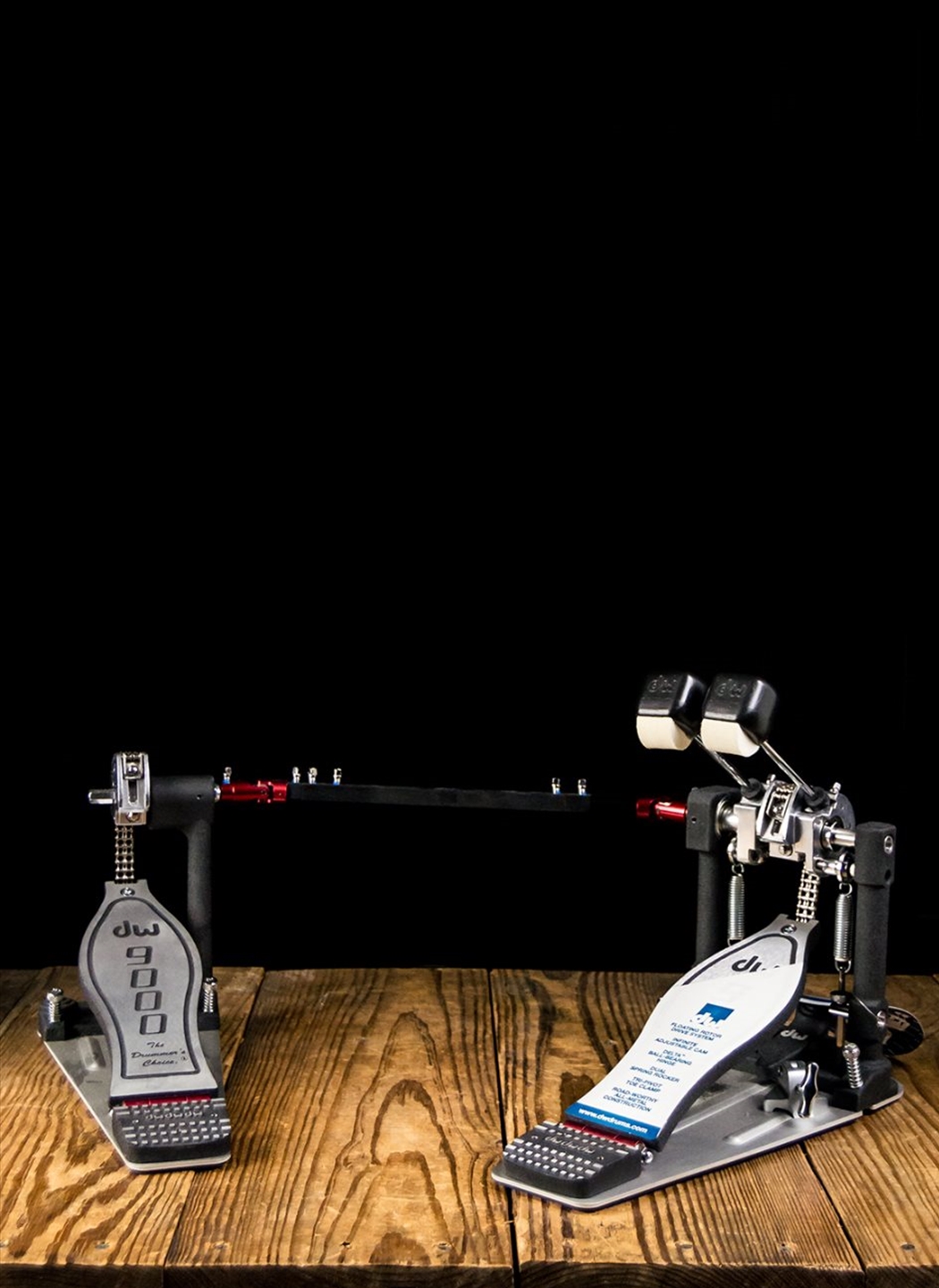 DW DWCP9002 - 9000 Series Double Bass Drum Pedal