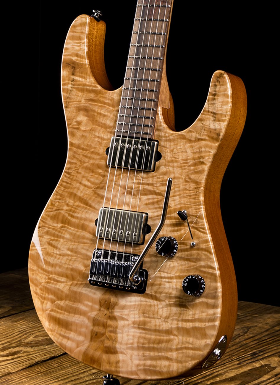 Suhr Modern Custom Quilt Maple/Mahogany - Natural