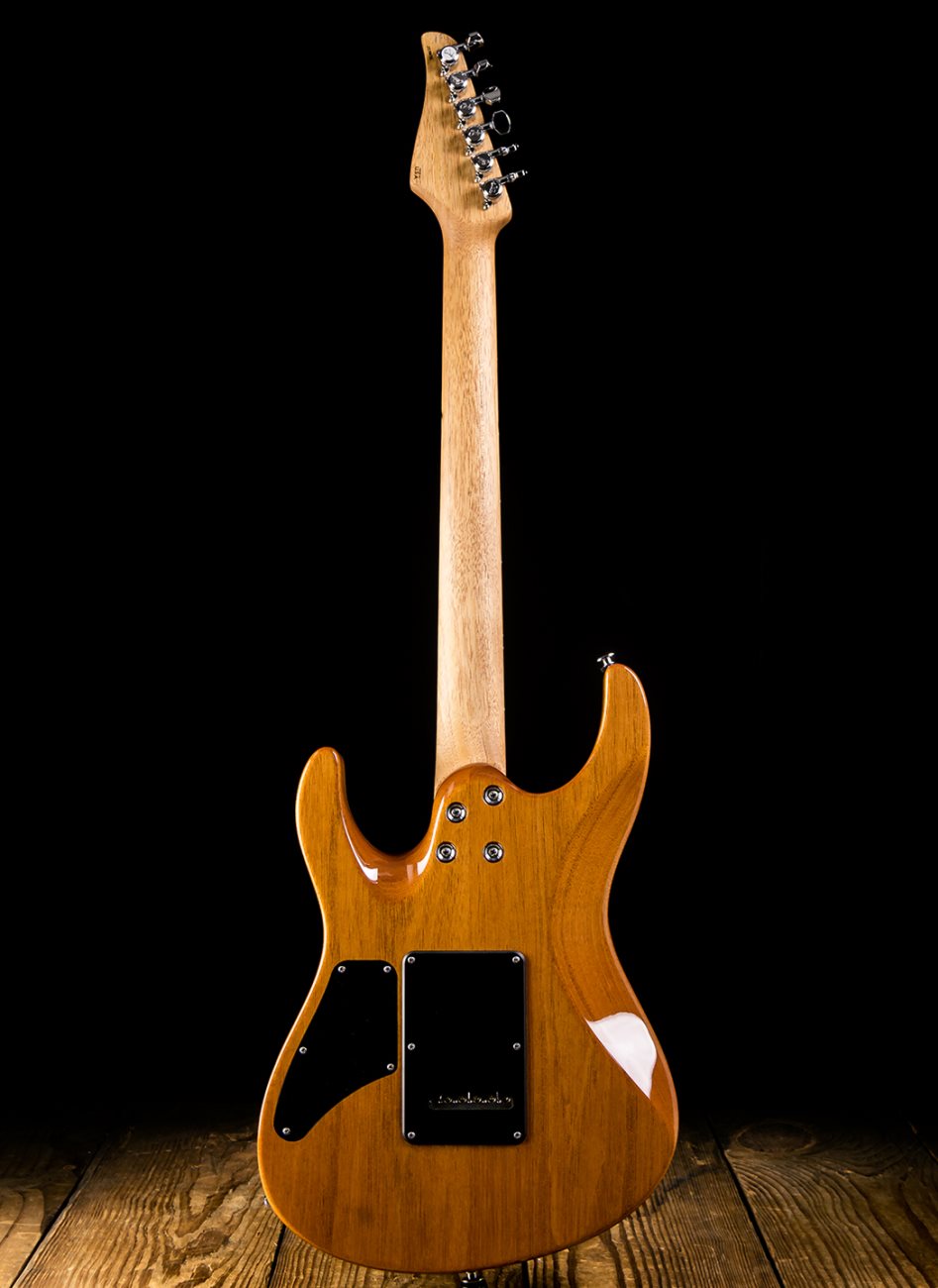 Suhr Modern Custom Quilt Maple/Mahogany - Natural