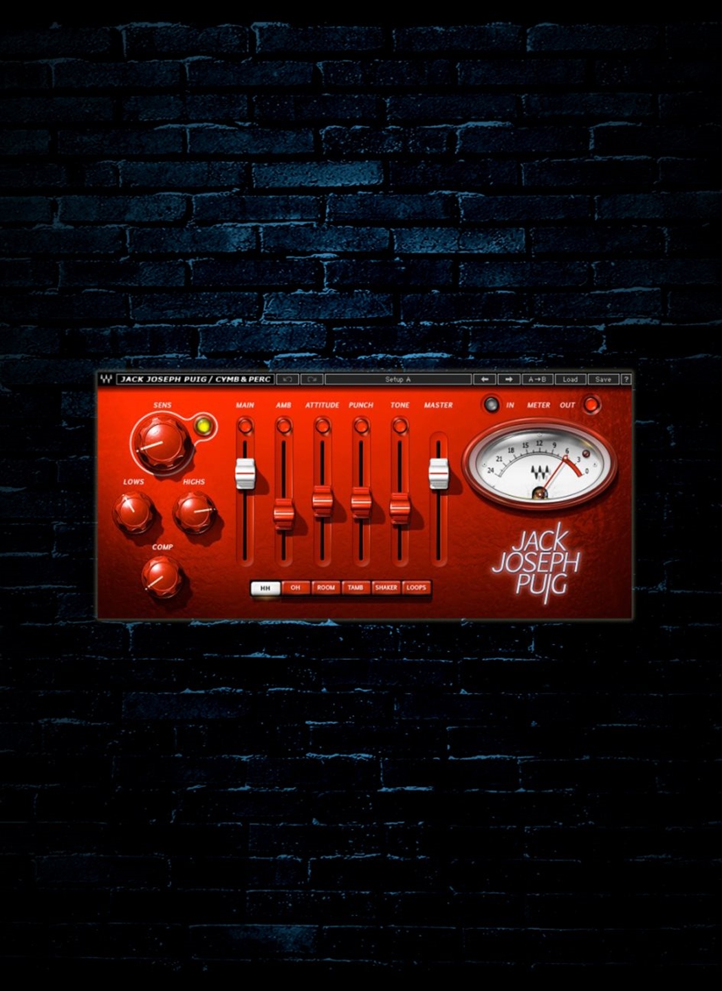 Waves JJP Cymbals and Percussion PlugIn (Download)