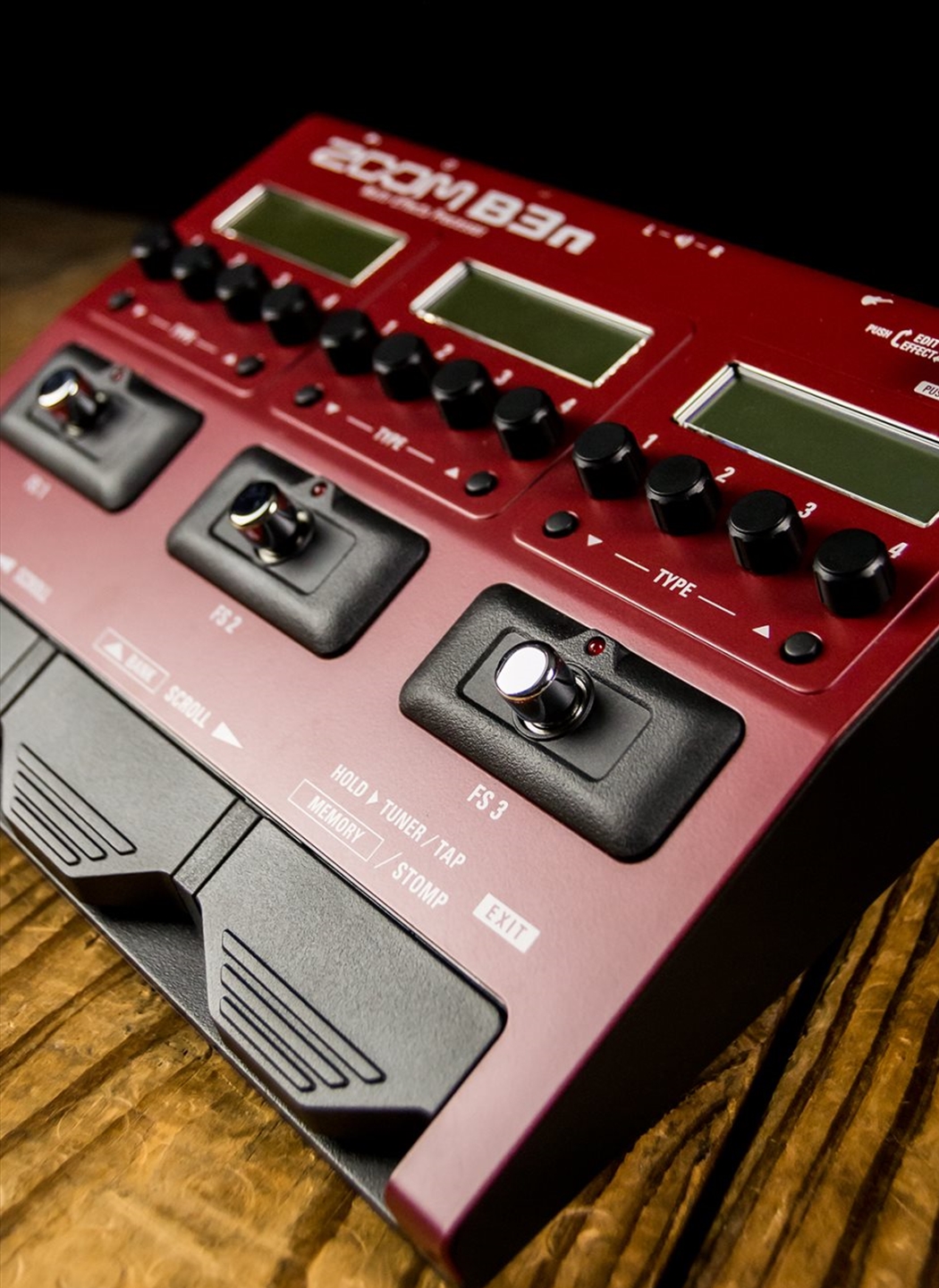 Zoom B3n Bass Multi-Effects Pedal