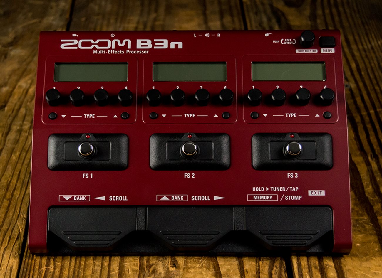 Zoom B3n Bass Multi-Effects Pedal