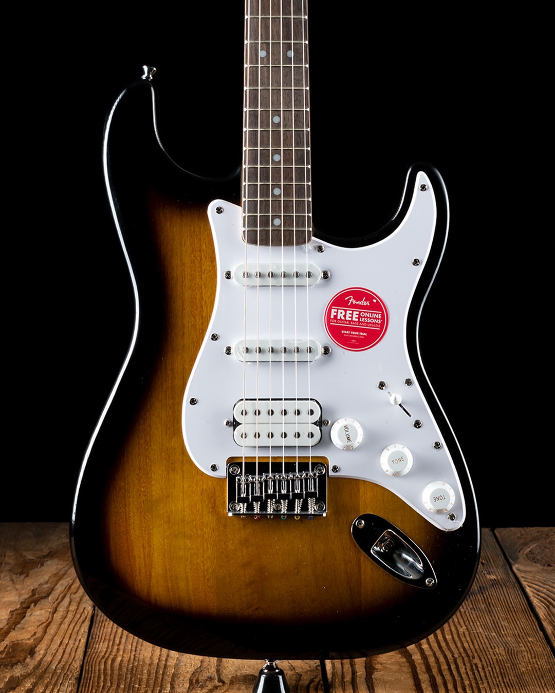 Squier Bullet Strat Ht Brown Sunburst With Indian Laurel