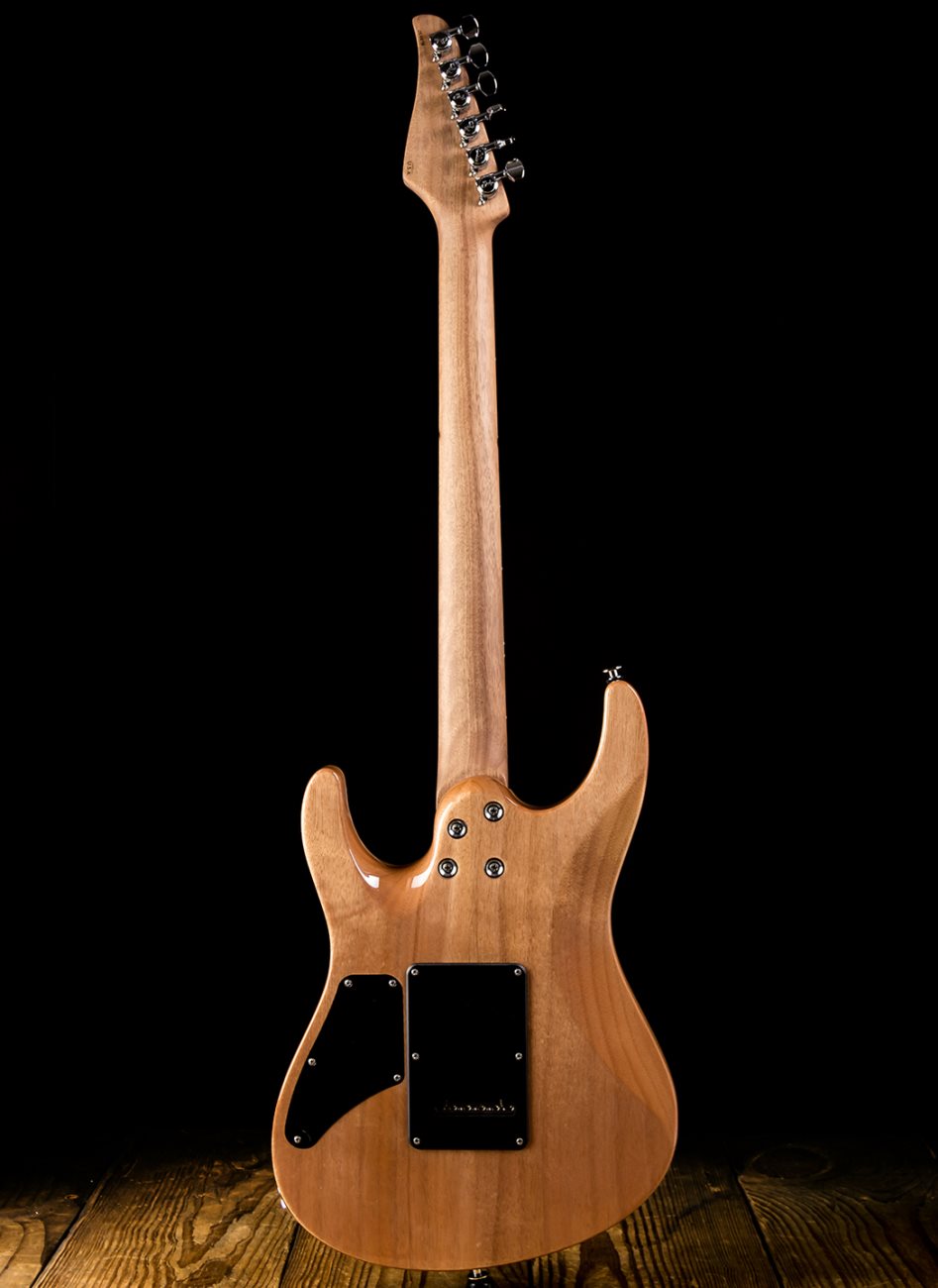 Suhr Modern Custom Quilt Maple/African Okoume - Bengal Burst