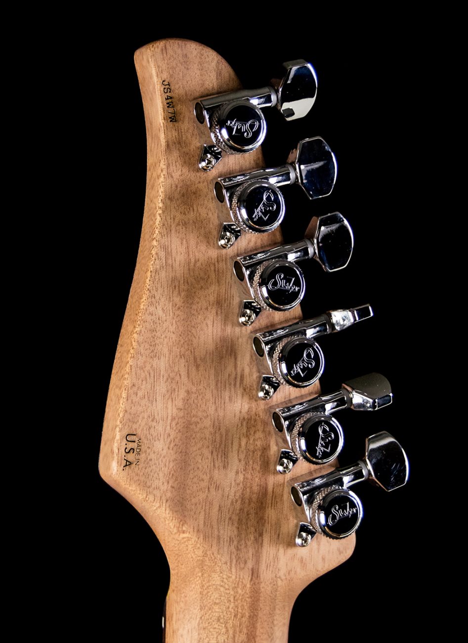 Suhr Modern Custom Quilt Maple/African Okoume - Bengal Burst