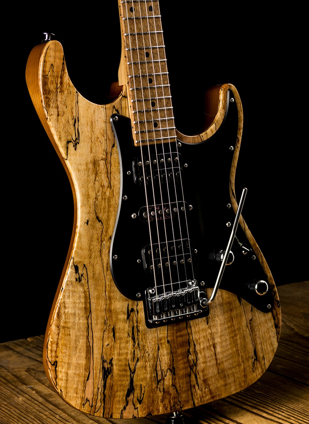 ギター Suhr Standard Plus Roasted Maple Suhr Standard Plus Guitar, Trans Honey Amber Burst, Roasted
