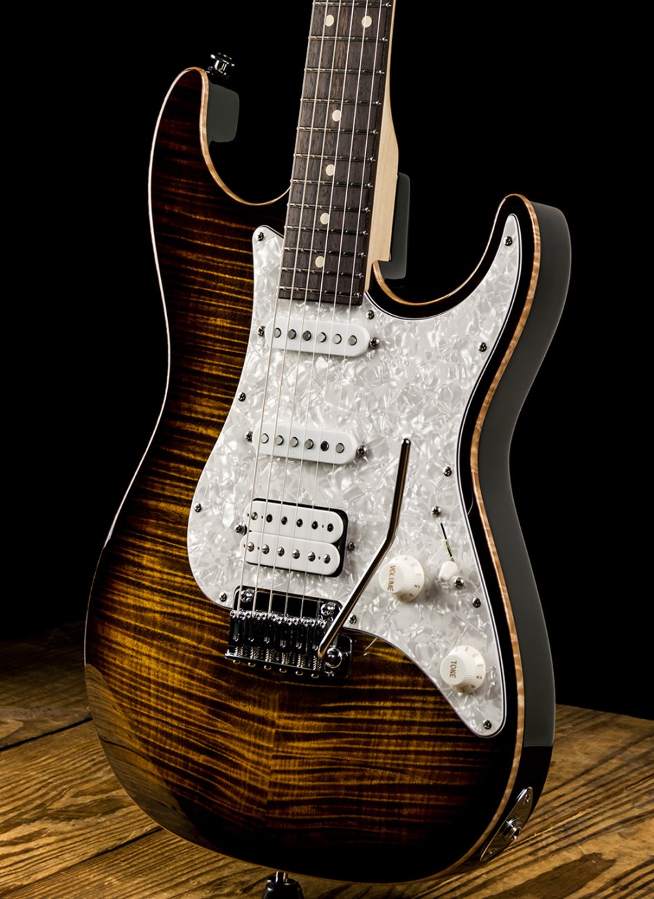 ギター Suhr Standard Bengal Burst 即納可能】Suhr(サー) Standard Plus / Bengal Burst / Pau