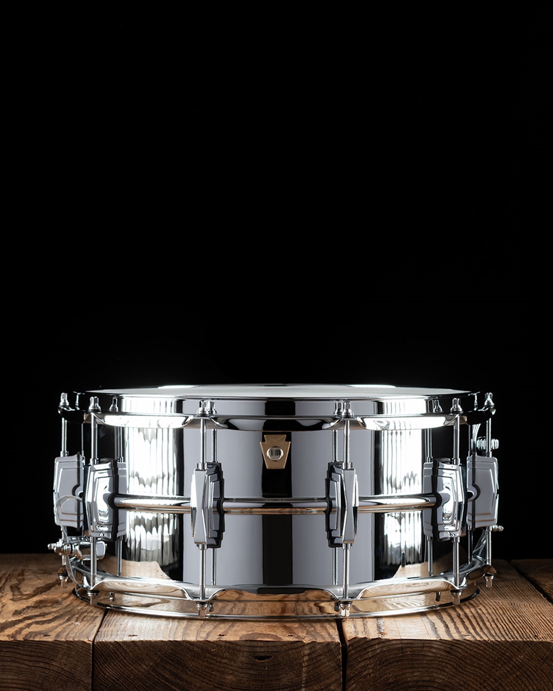 【名機】Ludwig LM402 スネア 14×6.5（1992年製・メンテ済） Ludwig 14x6.5 Supraphonic Snare Drum (LM402) – Memphis Drum Shop