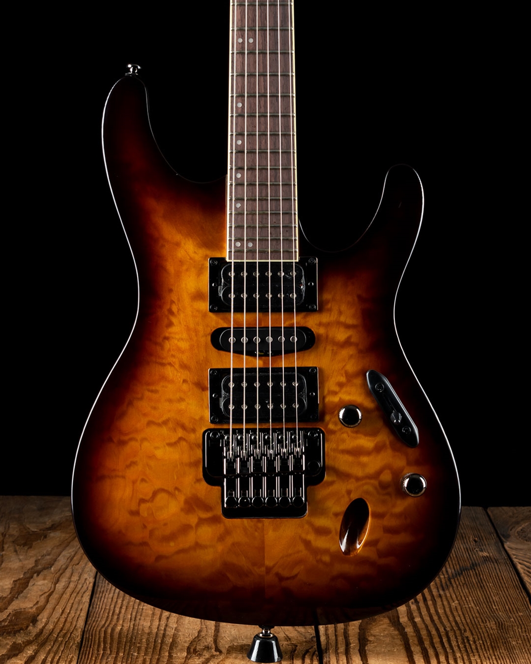 Ibanez S670QM - Dragon Eye Burst