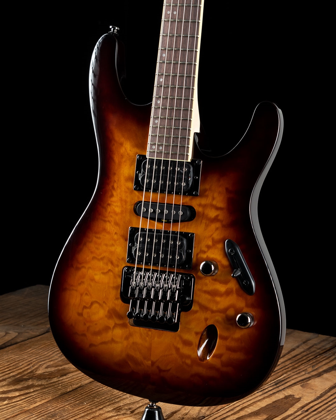 Ibanez S670QM - Dragon Eye Burst