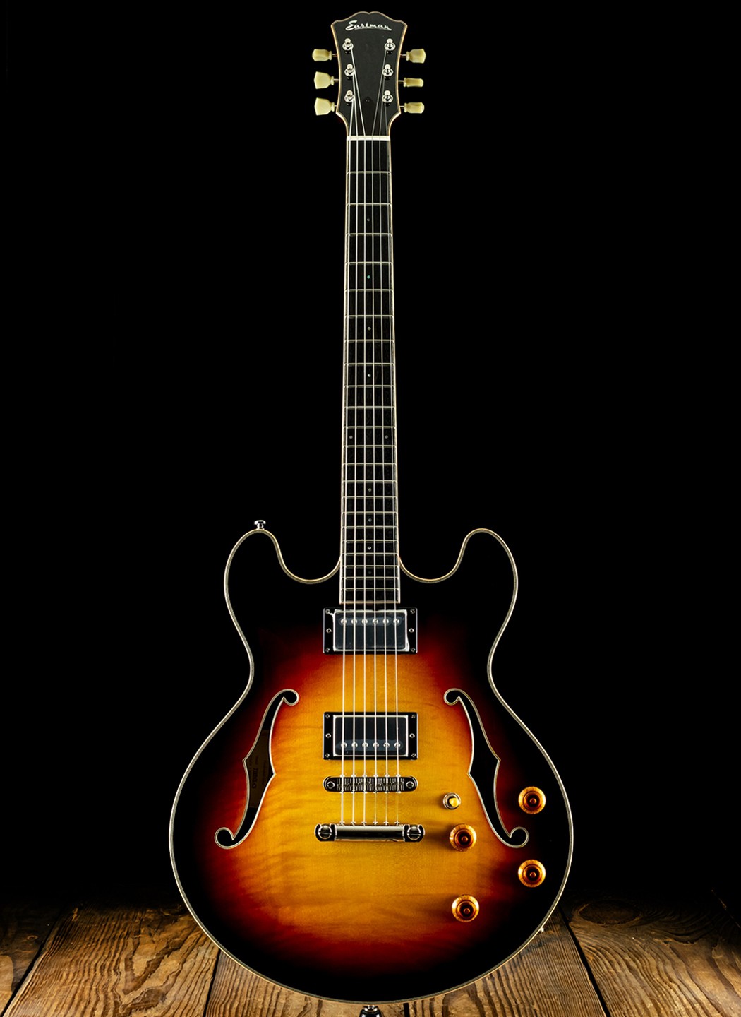 Eastman T185MX-CS Thinline - Classic Sunburst