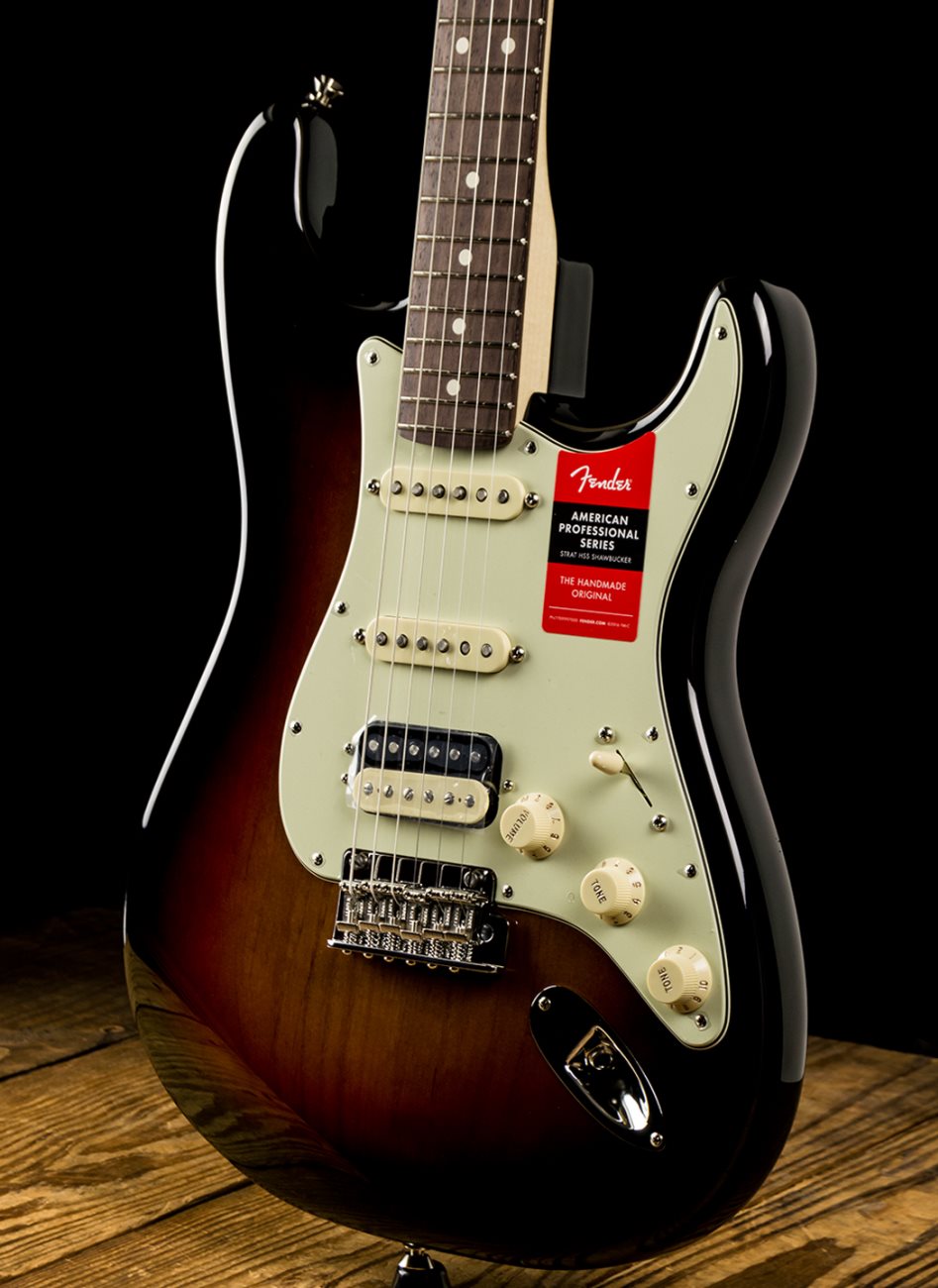 Fender American Professional Stratocaster HSS Shawbucker - 3-Color