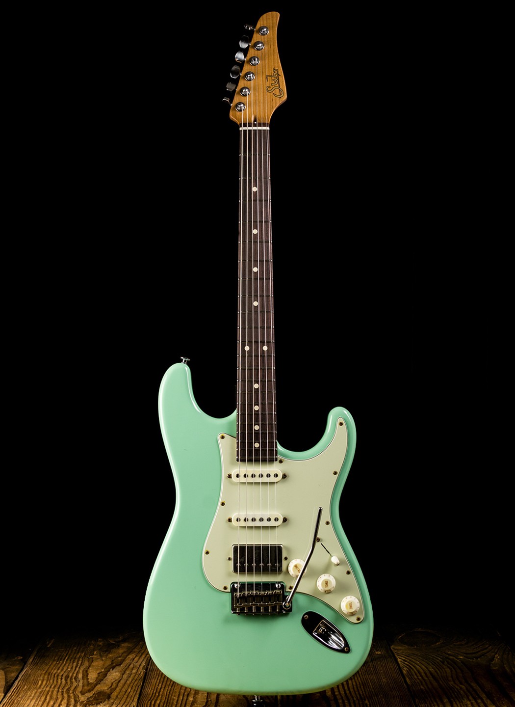 Suhr Classic S Antique Roasted - Surf Green