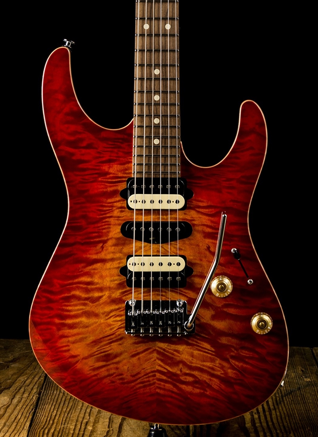 Suhr Modern Plus Curly - Fireburst