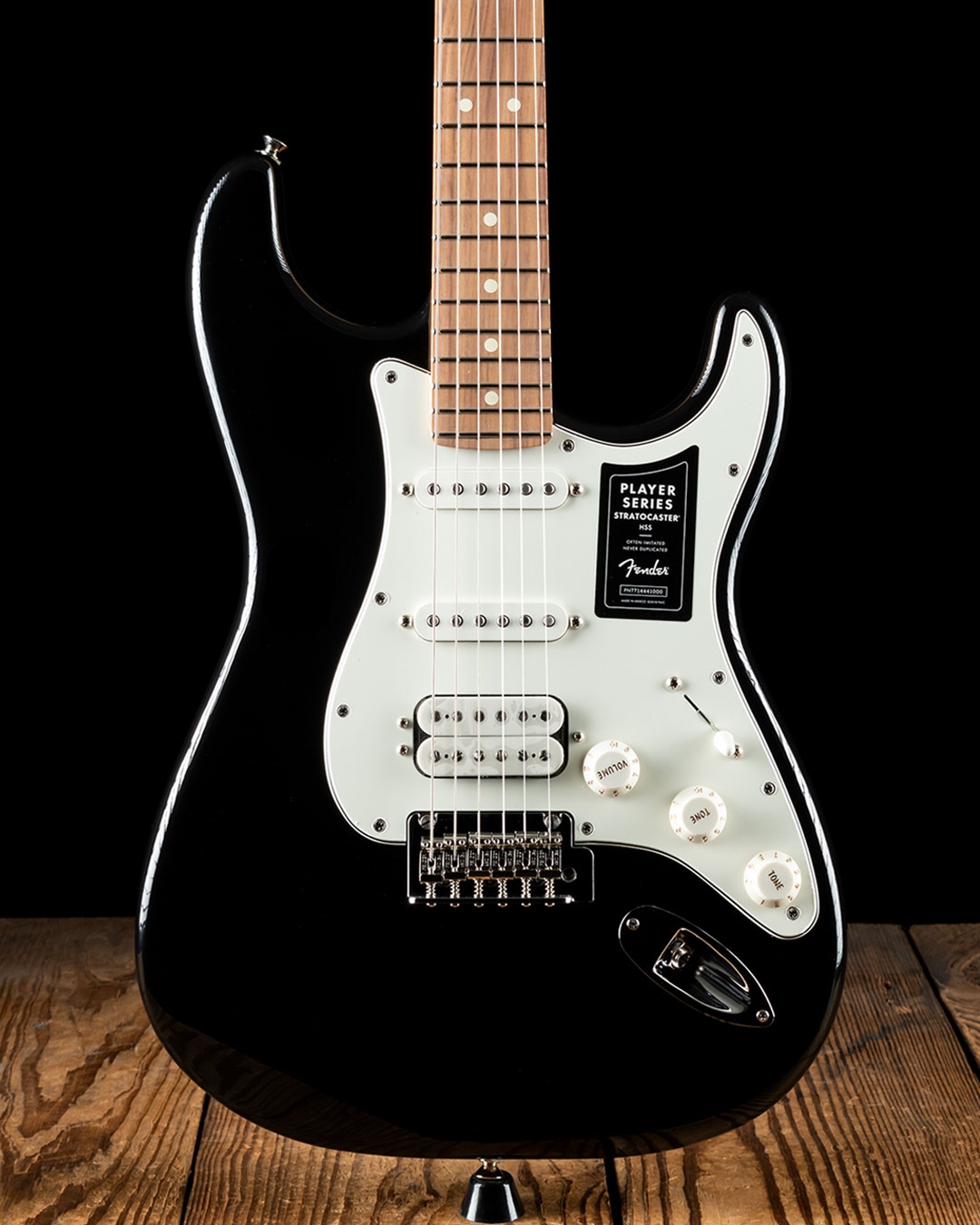 Fender stratocaster clearance player black