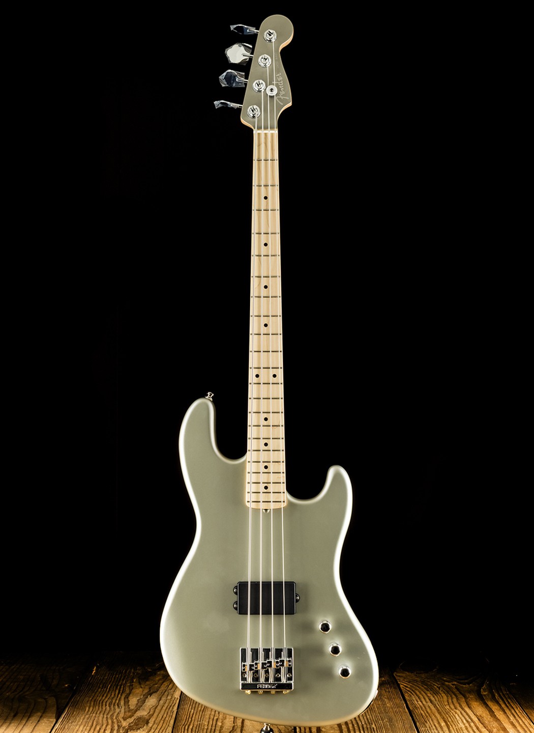 Fender Flea Signature Active Jazz Bass - Satin Inca Silver