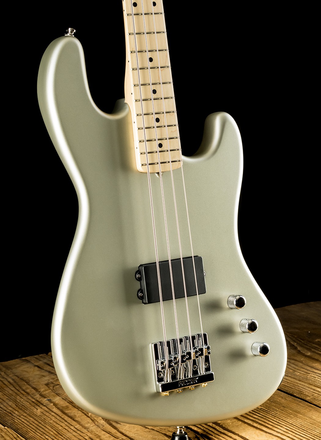 Fender Flea Signature Active Jazz Bass - Satin Inca Silver