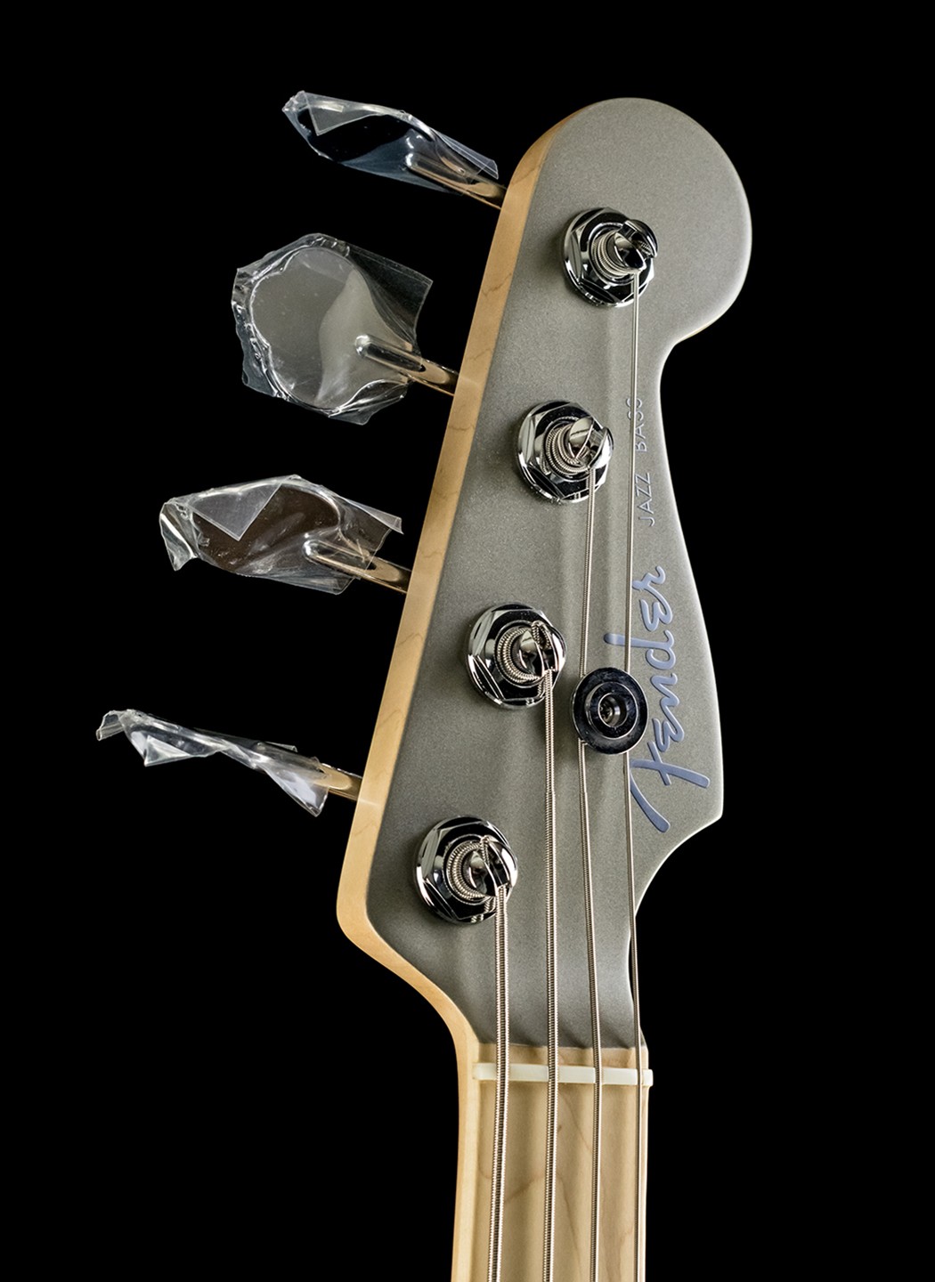 Fender Flea Signature Active Jazz Bass - Satin Inca Silver