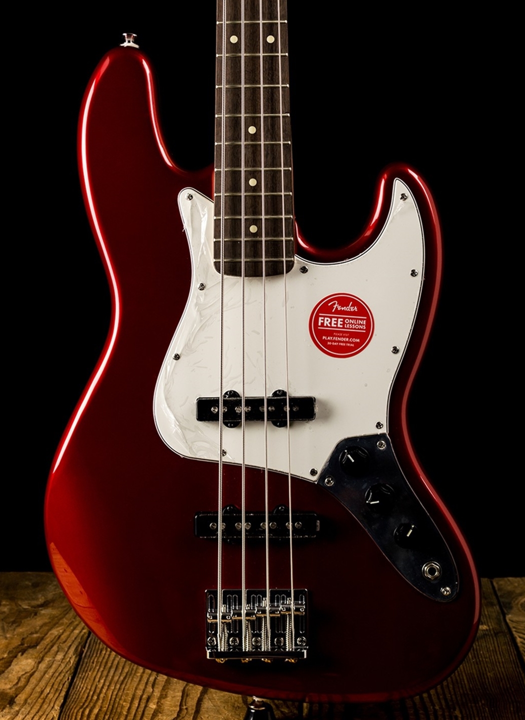 【希少】Squier Contemporary Bass 1990年代 Squier Contemporary Jazz Bass - Dark Metallic Red