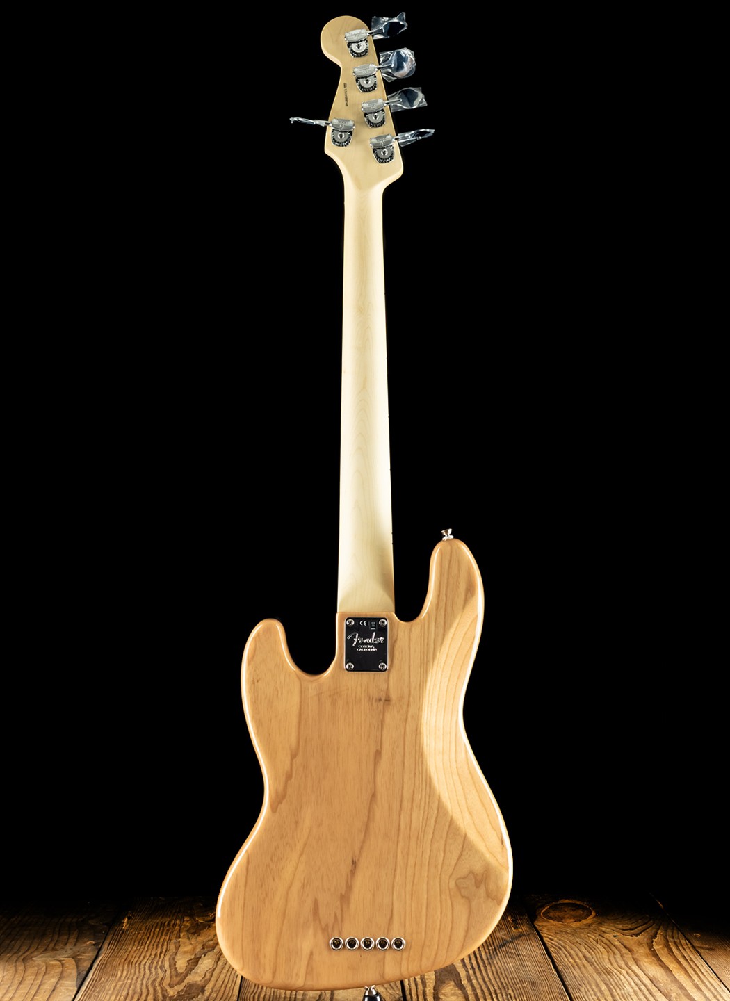ベース Fender American Professional Jazz Bass V Fender American Professional Jazz Bass V - Black with Maple