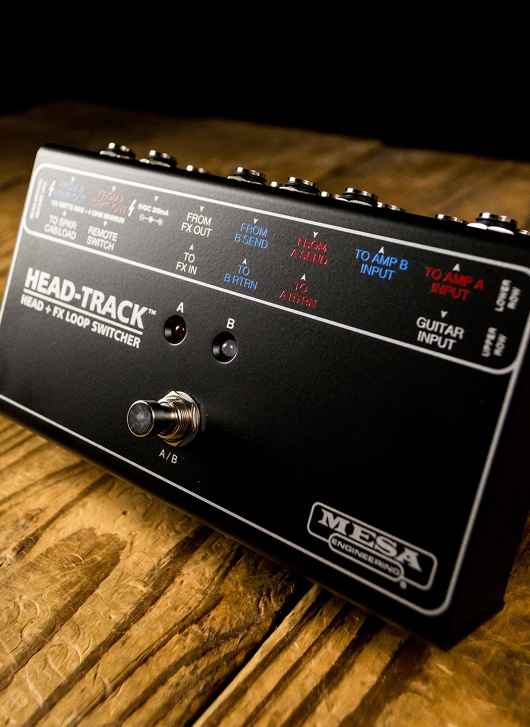 MESA HEAD-TRACK ヘッド + FX ループスイッチャー Mesa Boogie HEAD-TRACK Guitar Amplifier Head + FX Loop