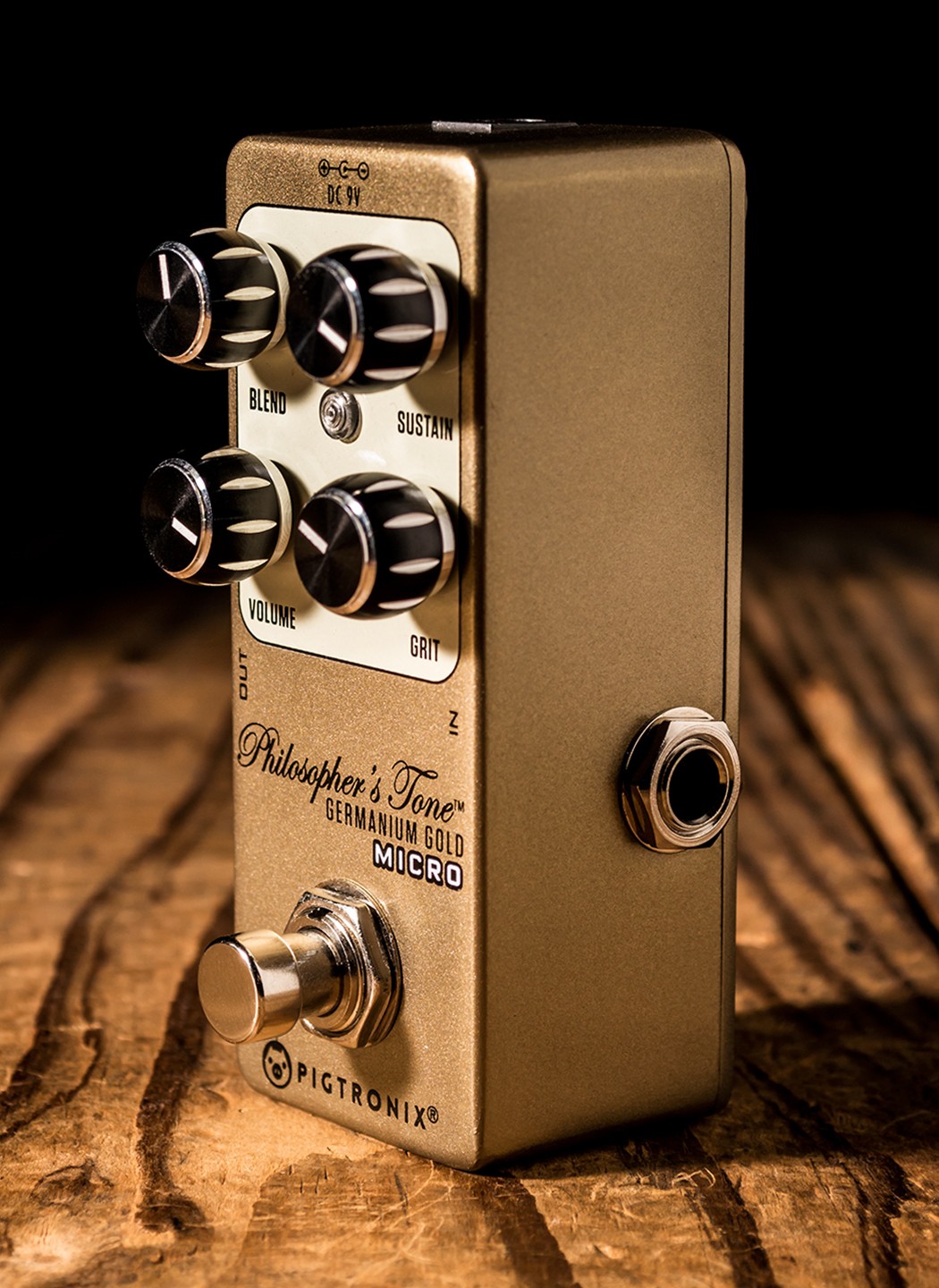 Pigtronix Philosopher's Tone Germanium Gold Micro Compressor Pedal