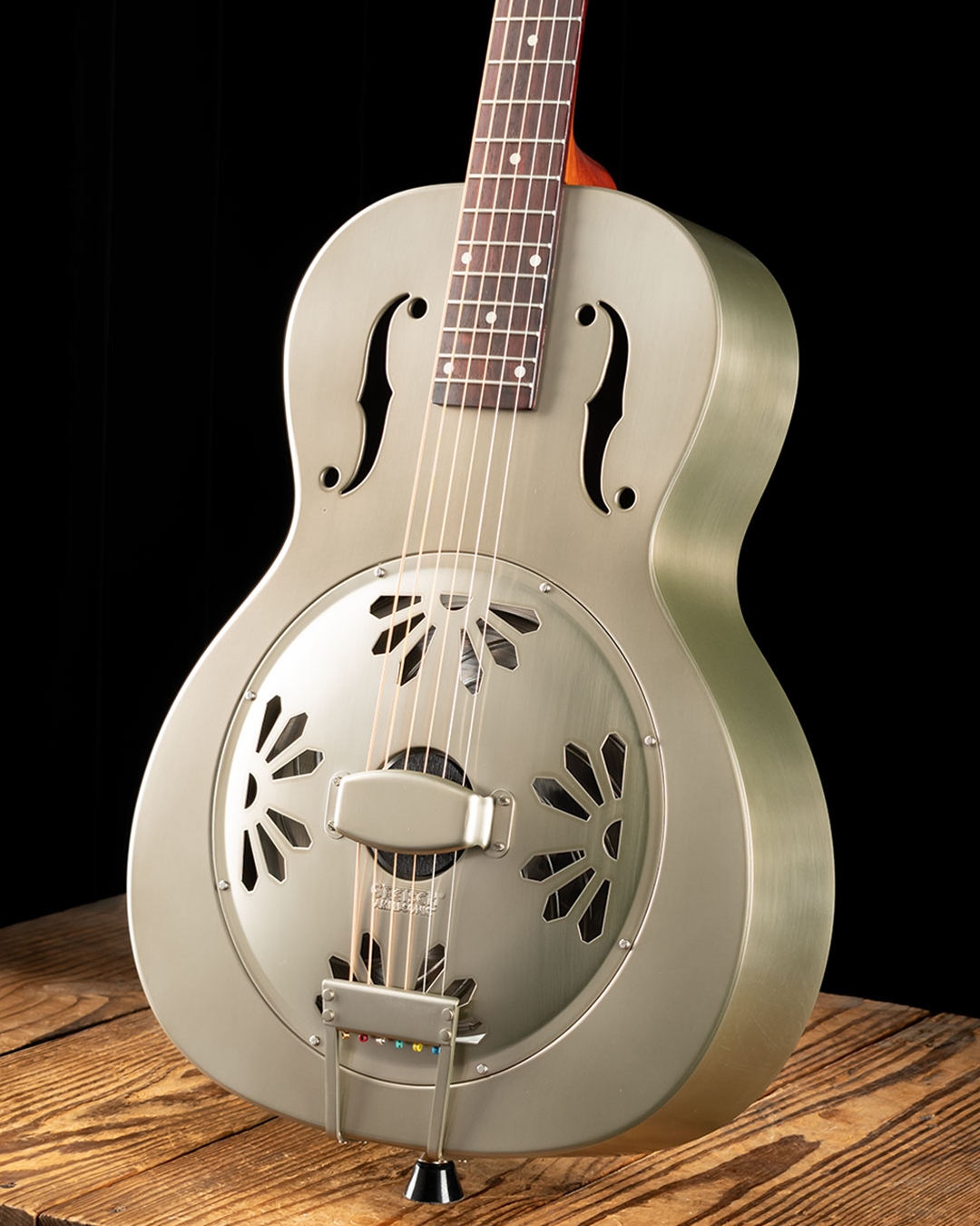 GRETSCH G9201 Honey Dipper リゾネーターギター Folk & Bluegrass :: G9201 Honey Dipper™ Round-Neck, Brass