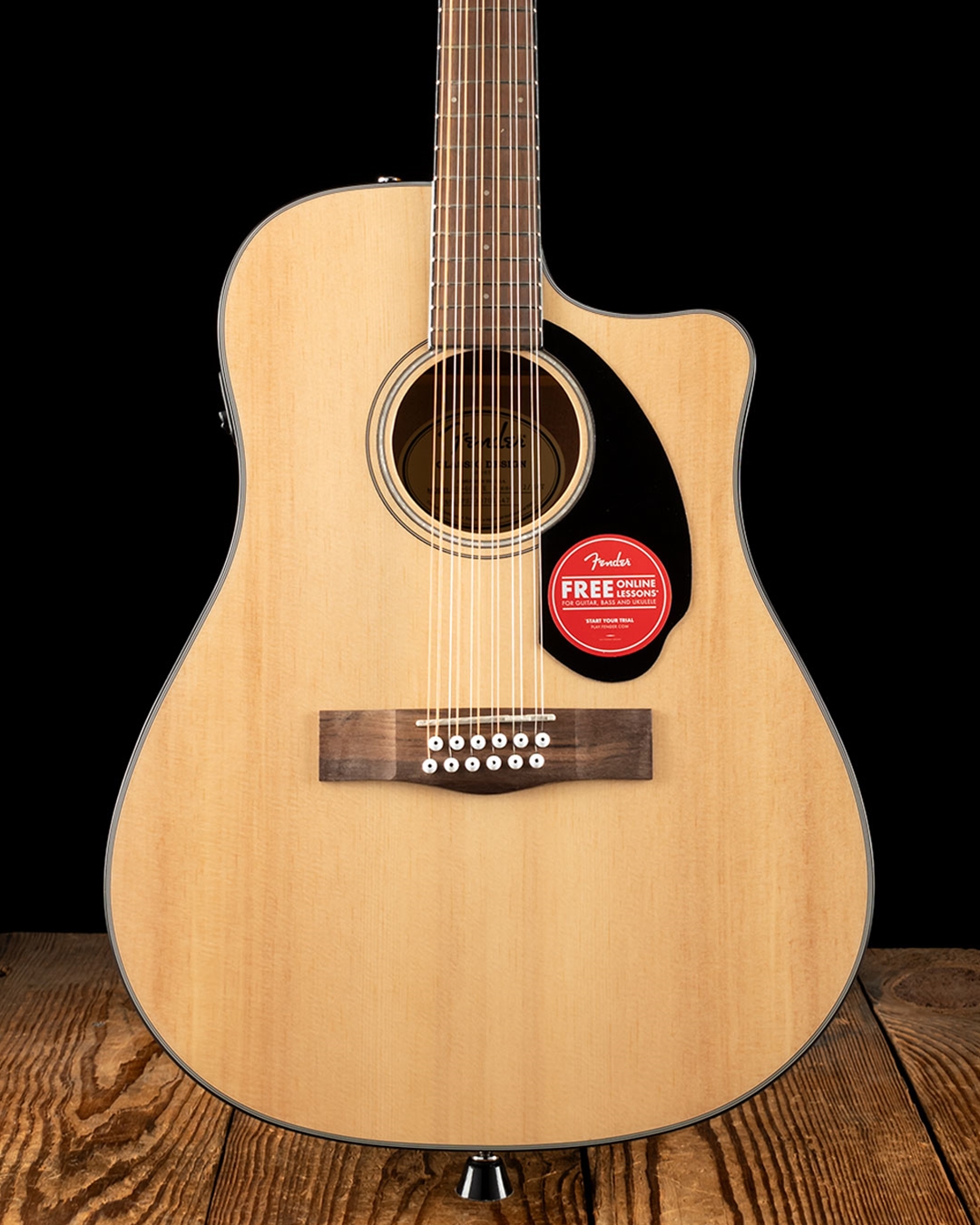 Fender CD 60SCE Dreadnought 12 String Natural