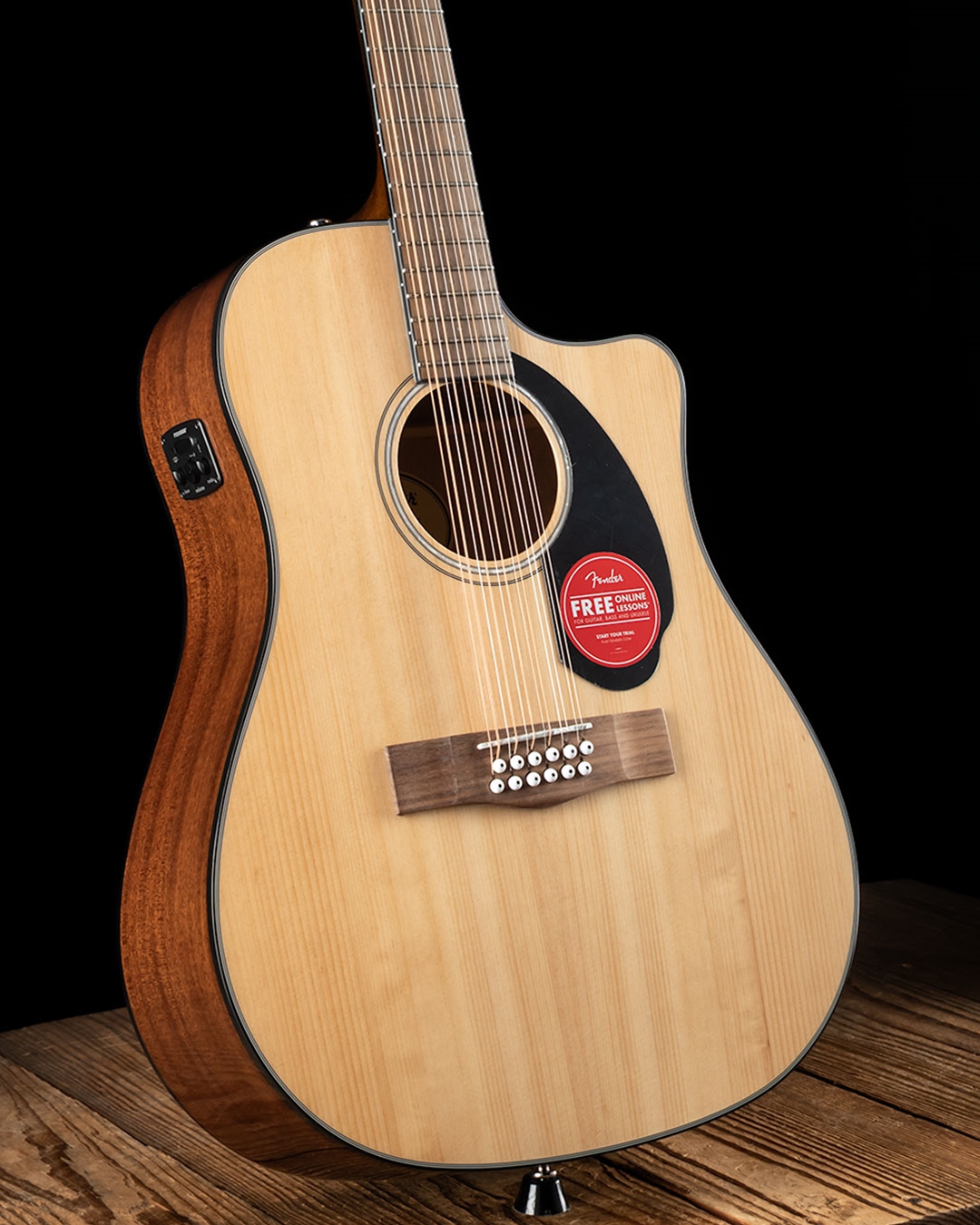 Fender CD-60SCE Dreadnought 12-String - Natural