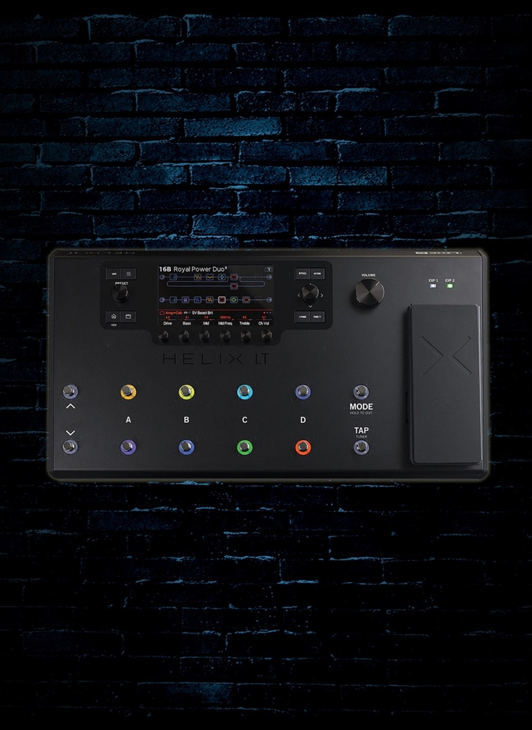 Line 6 Helix LT Guitar Multi-Effects Processor Pedal Line 6 Helix LT Guitar Multi-Effects Processor Pedal