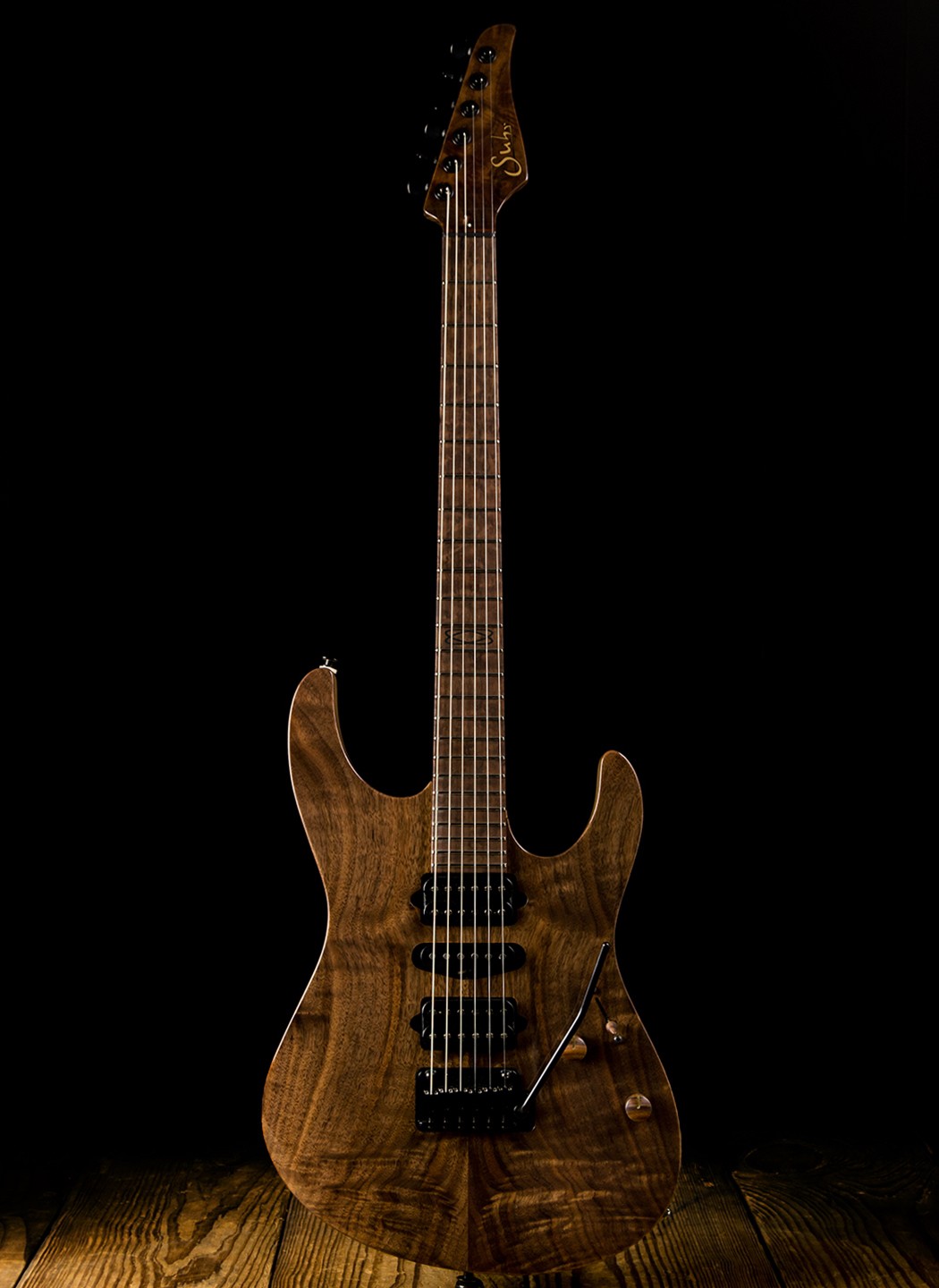 Suhr Modern Custom Figured Walnut/Swamp Ash - Natural
