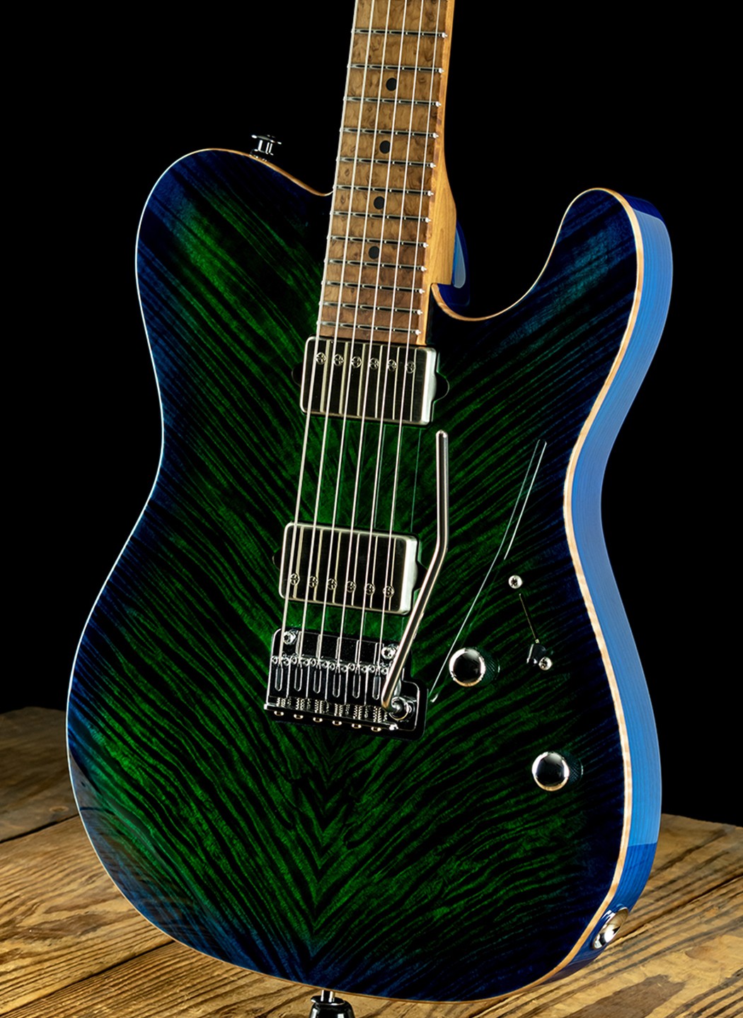 Suhr Modern T Custom - Aqua Blue Burst