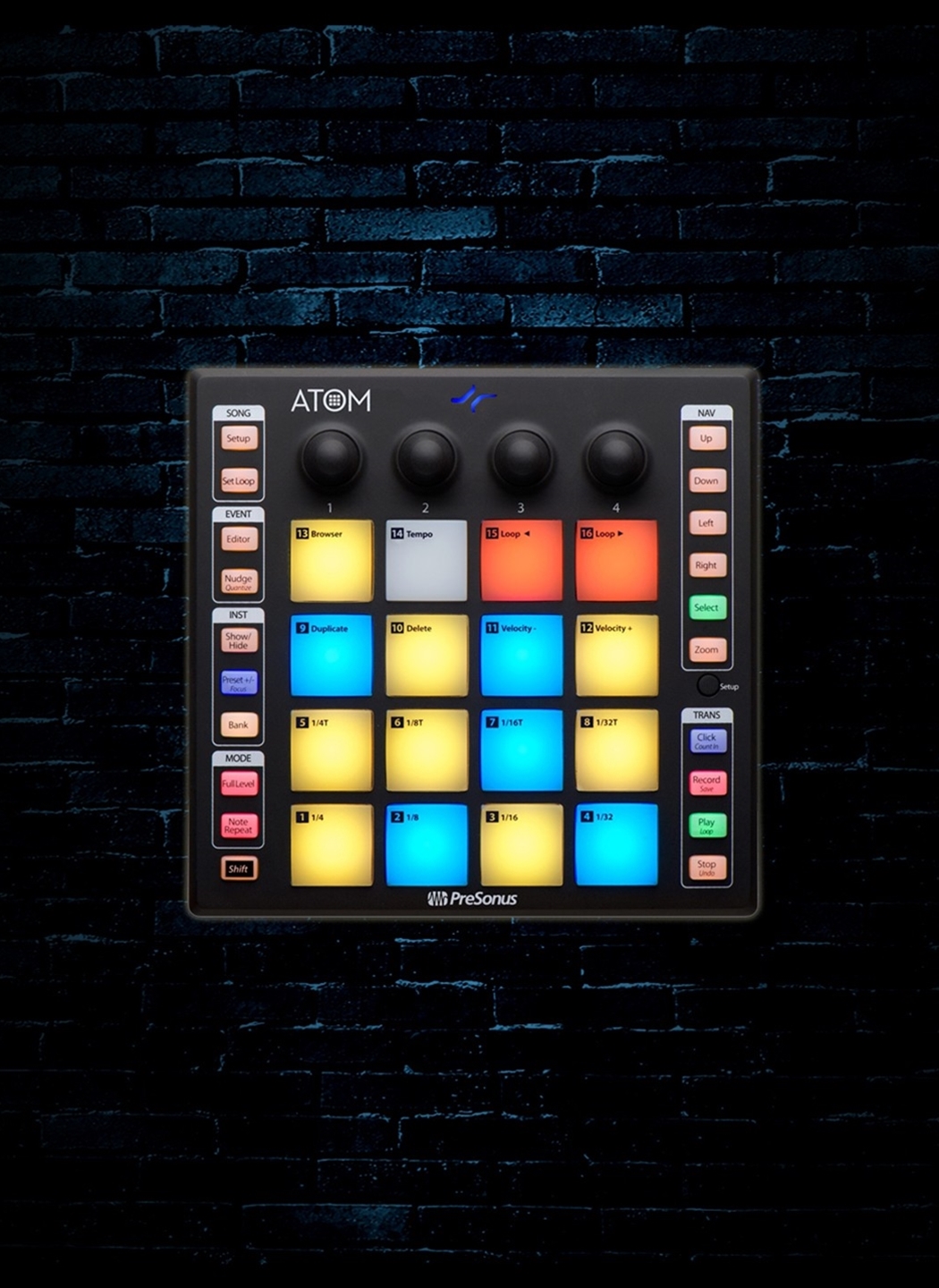 PreSonus ATOM 16 Pad Production and Performance Controller