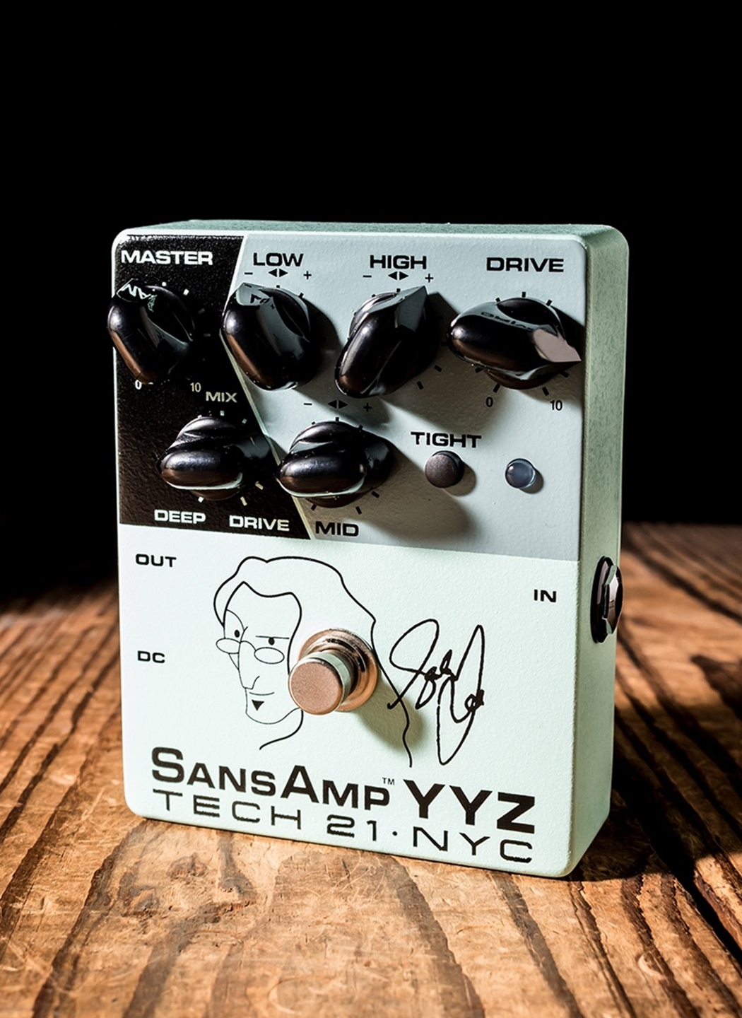 Tech 21 NYC Geddy Lee YYZ Signature Sansamp Bass Pedal