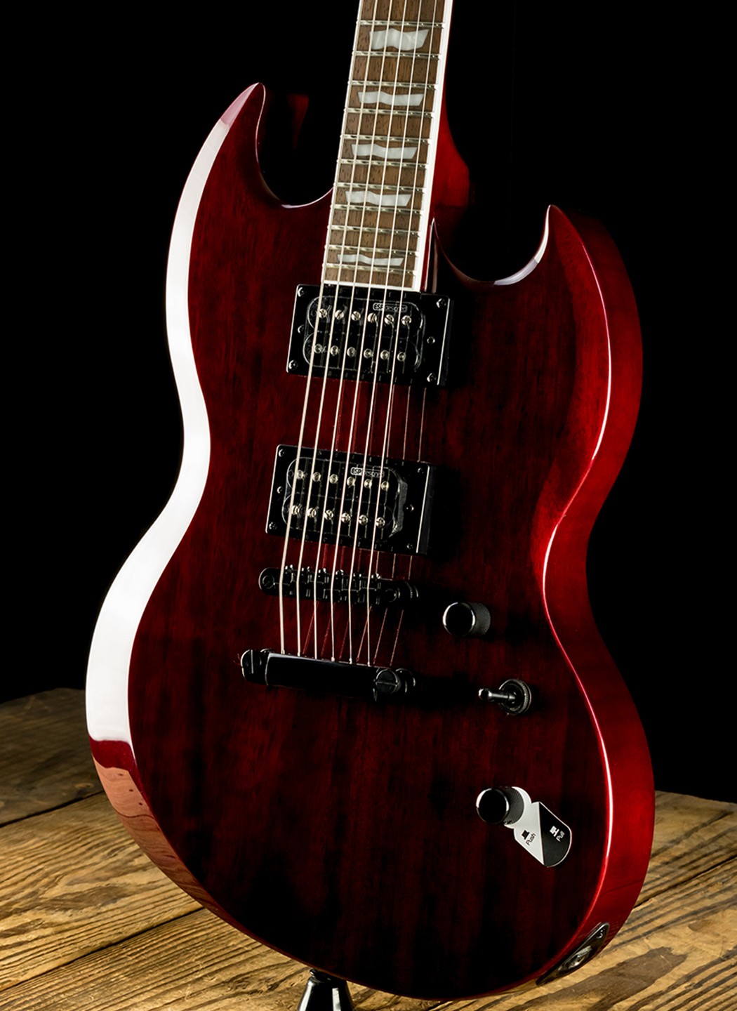 ESP LTD Viper-256 - See Thru Black Cherry