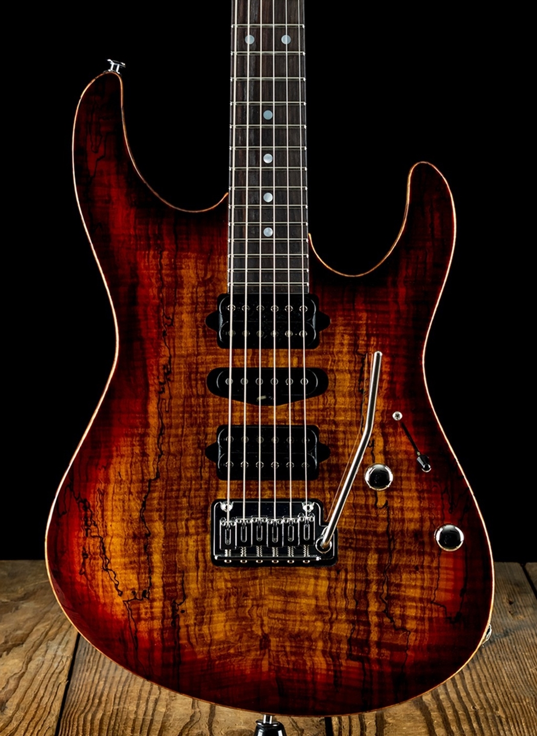 Suhr Modern Custom Spalt Maple/Korina - Aged Cherry Burst