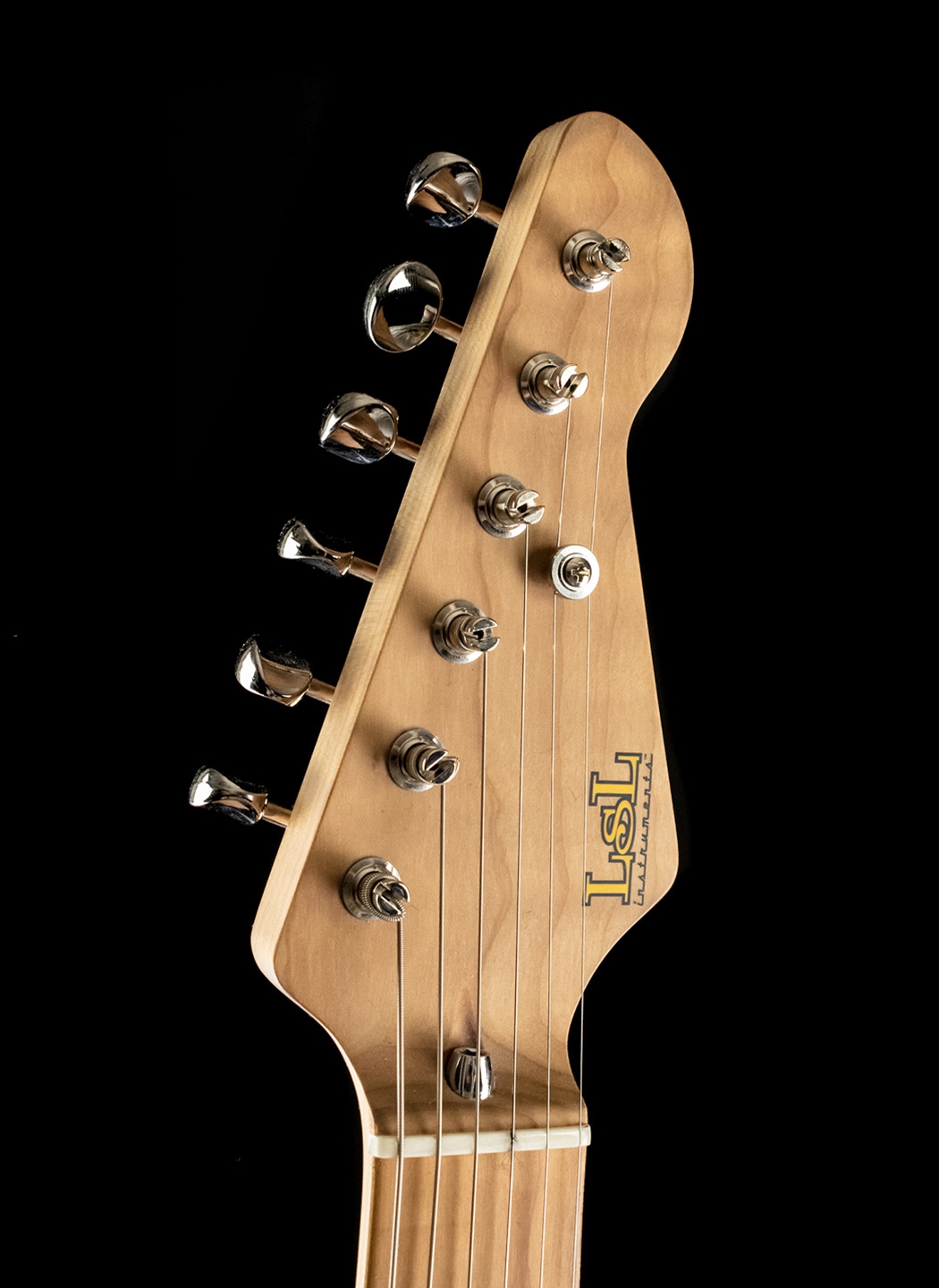 LsL Saticoy DX Spalted Maple/Swamp Ash - Tobacco Burst LsL Saticoy DX Spalted Maple/Swamp Ash - Tobacco Burst